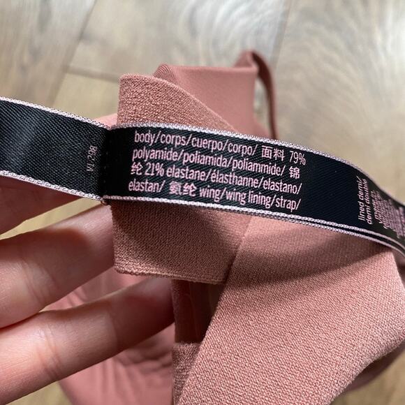 Victoria's Secret lined demi double bra pullover underwired 34D - Picture 5 of 6